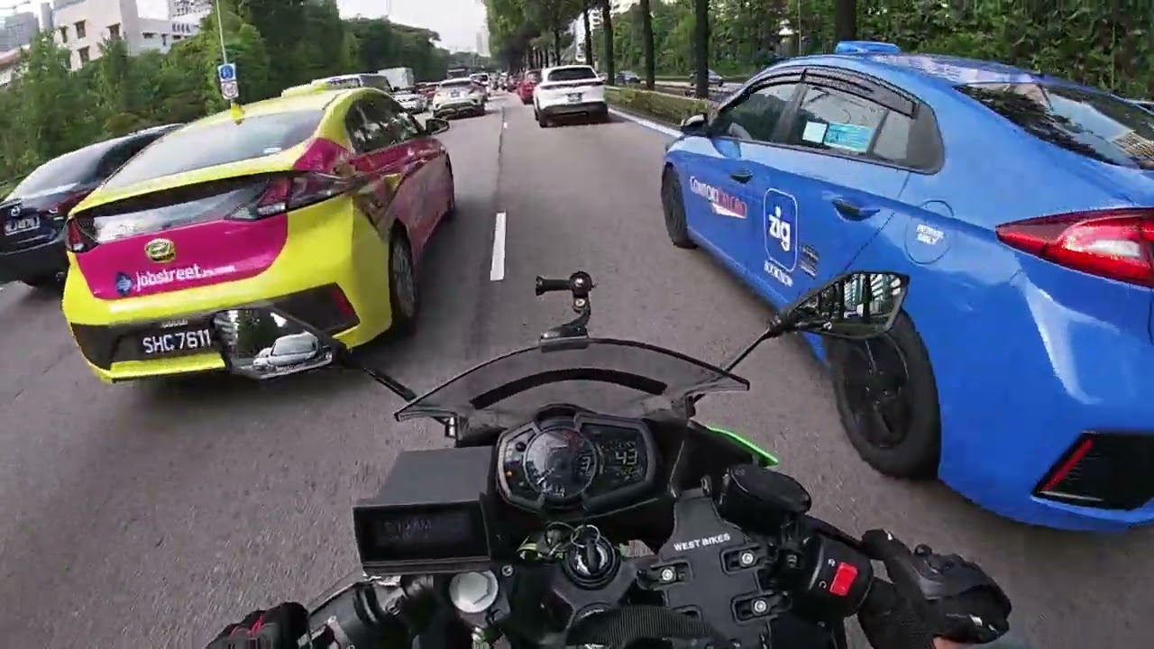 Pure sound commute | Kawasaki Ninja 400 Ride POV