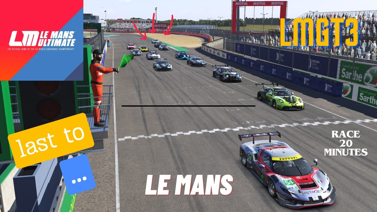 LMU - LE MANS - setup fixed - MERCEDES AMG LMGT3 - Objectif podium!!