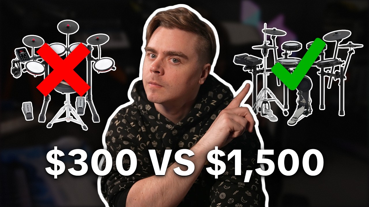 Cover The TRUTH About Cheap vs Expensive E-Drums
