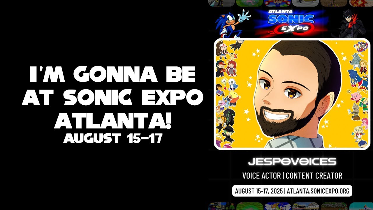 I'LL BE AT SONIC EXPO ATLANTA AS A CONTENT CREATOR!