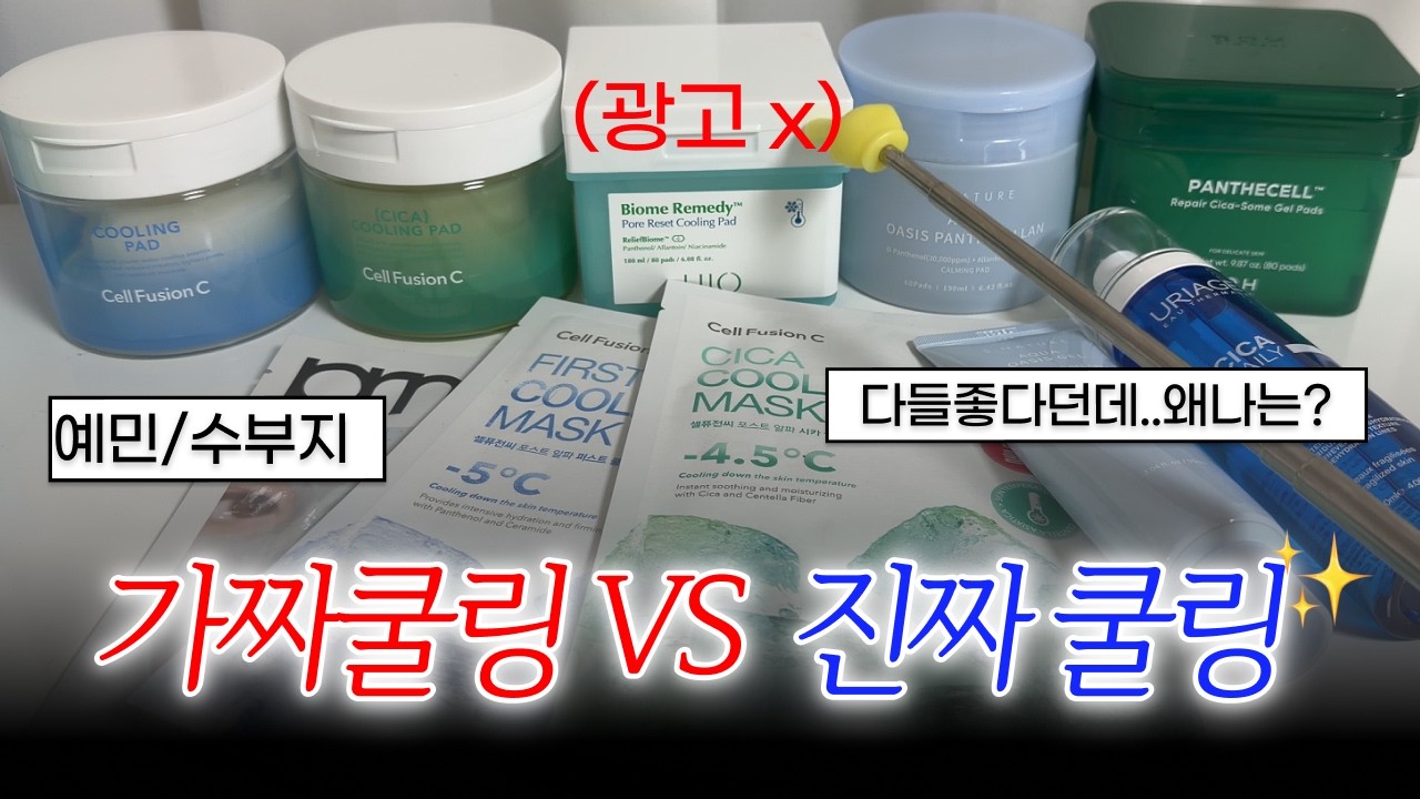 여름이니까 쿨링템..좋다고 다따라사면 망함