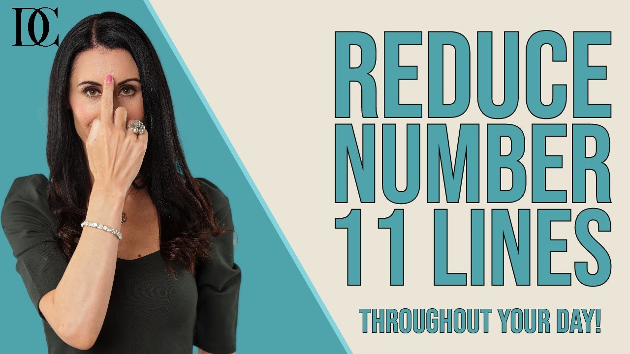 Frown Free Face Yoga Reduce Number 11 Lines Throughout Your Day! YouTube
