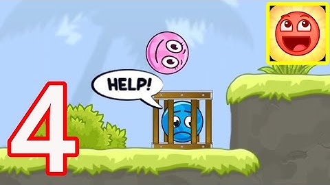 Red Ball 5 - Gameplay Walkthrough Part  - Level 41-48 (iOS, Android)