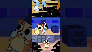 FNF Bluey Corrupted Mod Animation Friday Night Funkin Game part 7 #bluey fnf #fridaynightfunkin