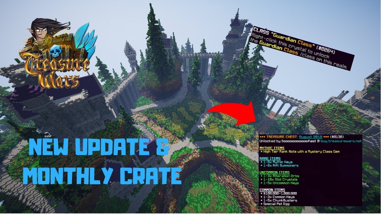Treasure Wars | NEW CLASS & MONTHLY CRATE!?!?