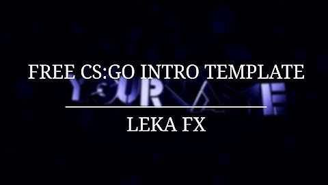 [Panzoid] FREE GUN INTRO TEMPLATE #13