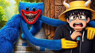 ESCAPING THE SCARIEST POPPY PLAY TIME TOWER IN ROBLOX !! PIYUSH MINI 