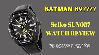 Seiko SUN-057 watch Review: The Batman 89??? - YouTube