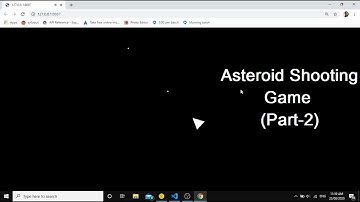 Asteroid Shooting Game Part 2 || JavaScript || Technical Coding
