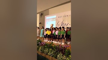 Moira singing the west view primary school song