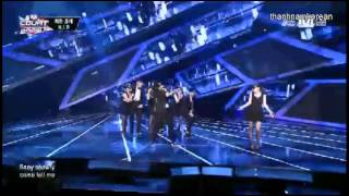 130801 M.I.B - Men In Black @ M! Countdown Comeback Stage