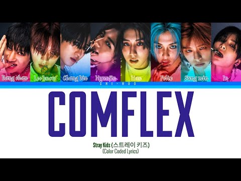 Stray Kids  (스트레이 키즈) "Comflex" Lyrics [Color Coded Lyrics -Han_Rom_Eng] / Shi-Koo
