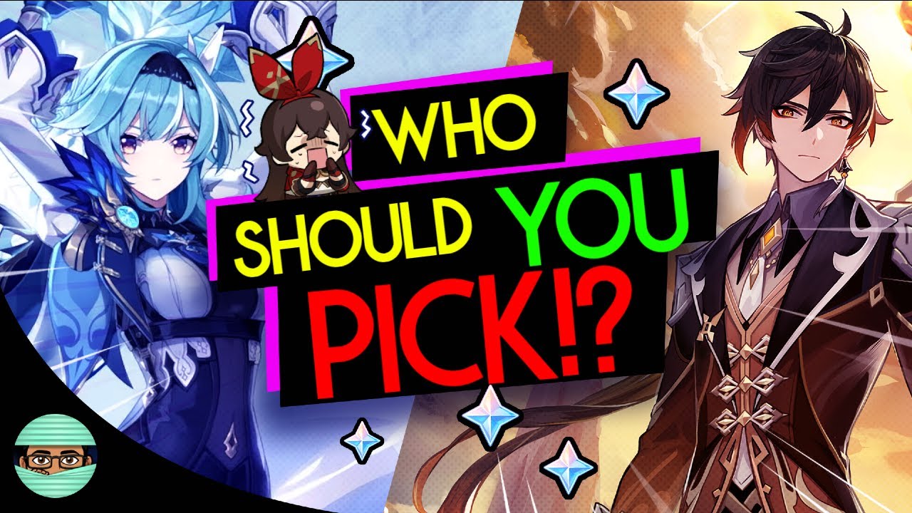 The Hardest Choice Waifu Vs Meta W Math Should You Summon For Eula Or Zhongli Genshin Impact Genshin Impact Videos