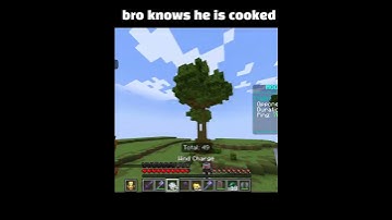 Bro knows he is cooked