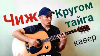 Чиж - Кругом тайга (кавер) на гитаре