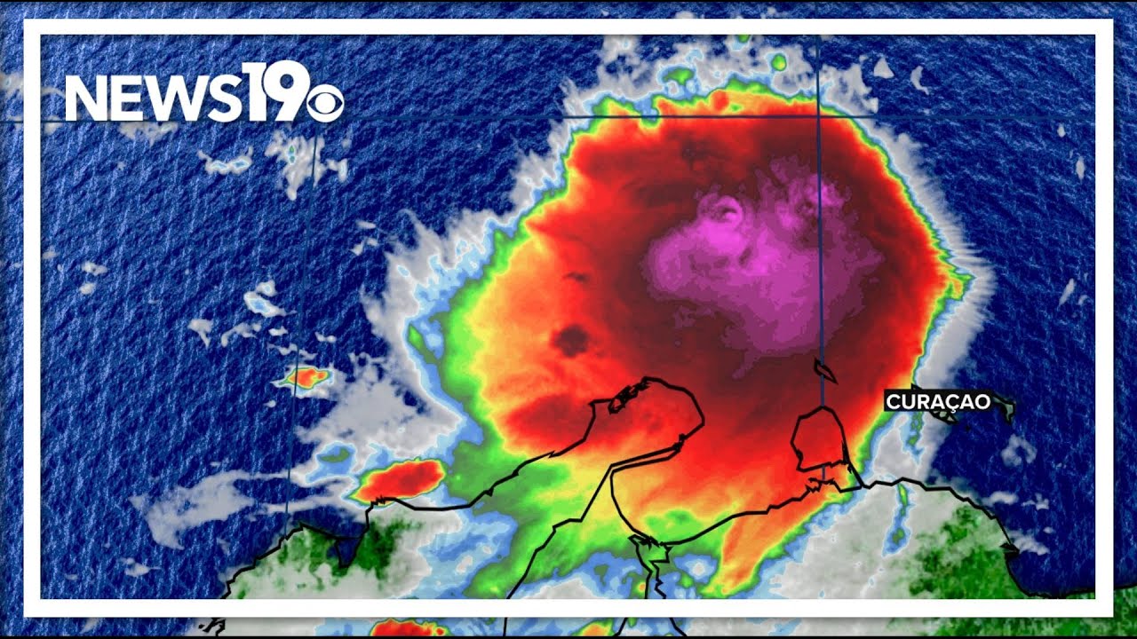 Tropical Depression Nine forms in the Atlantic, set to be Hermine - YouTube