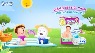Tã Quần Bobby 3Mm Giảm Nhiệt Siêu Thấm - Khô Thoáng Đón Hè 45S