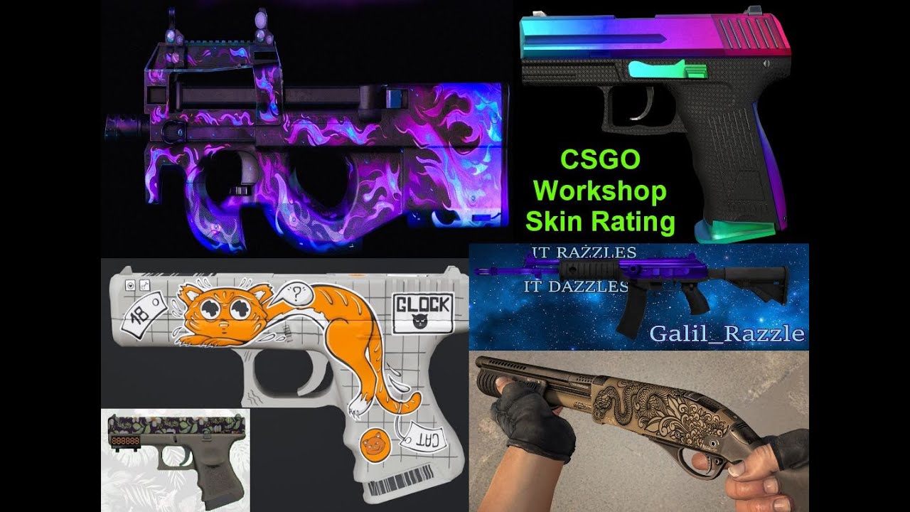 RATING NEW CSGO Skins! Reacting to CSGO Workshop Skins on Steam Nr. 24 ...