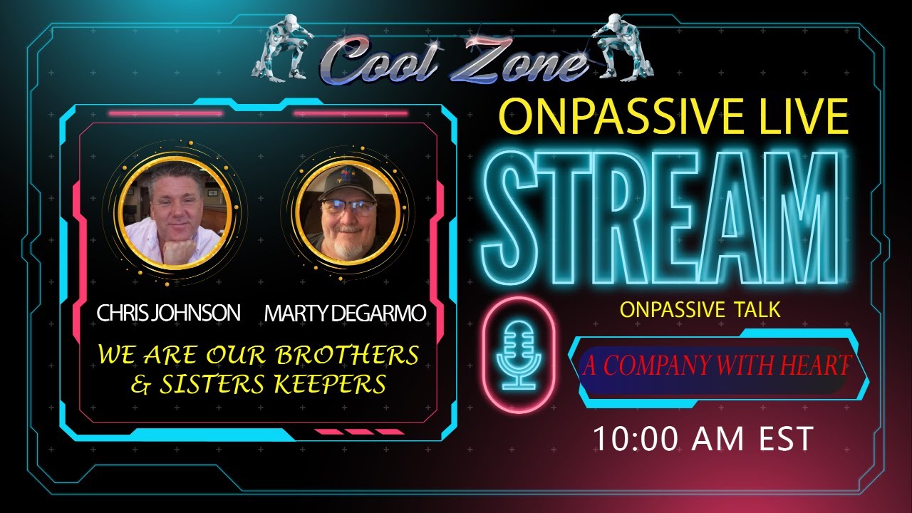 ONPASSIVE - LIVE -MARTY & CHRIS - SHOUT OUT SUNDAY