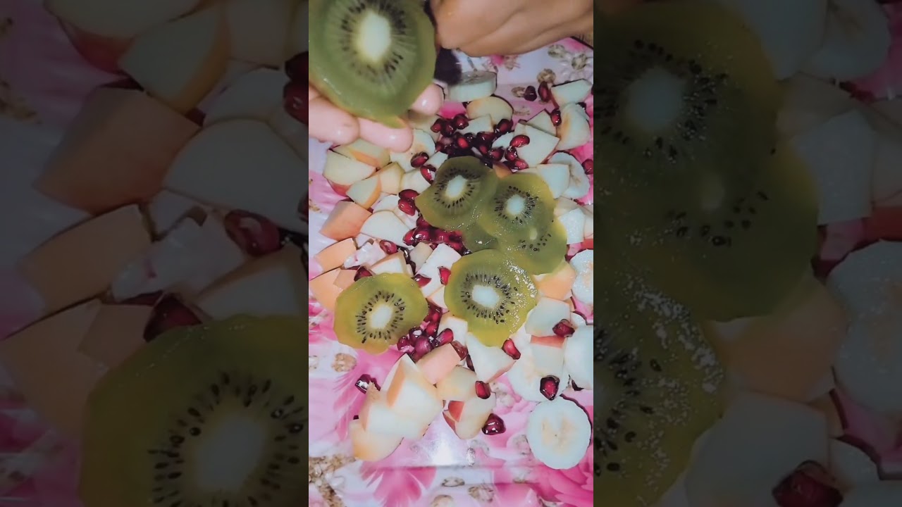 “Tasty Mix Fruit Chaat Recipe 😋 Healthy & Refreshing Fruit Chaat |  