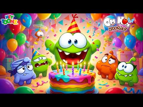 Om Nom Hikâyeleri | İyi ki doğdun, Om Nom! 🎂 |Çocuk Çizgi Filmi