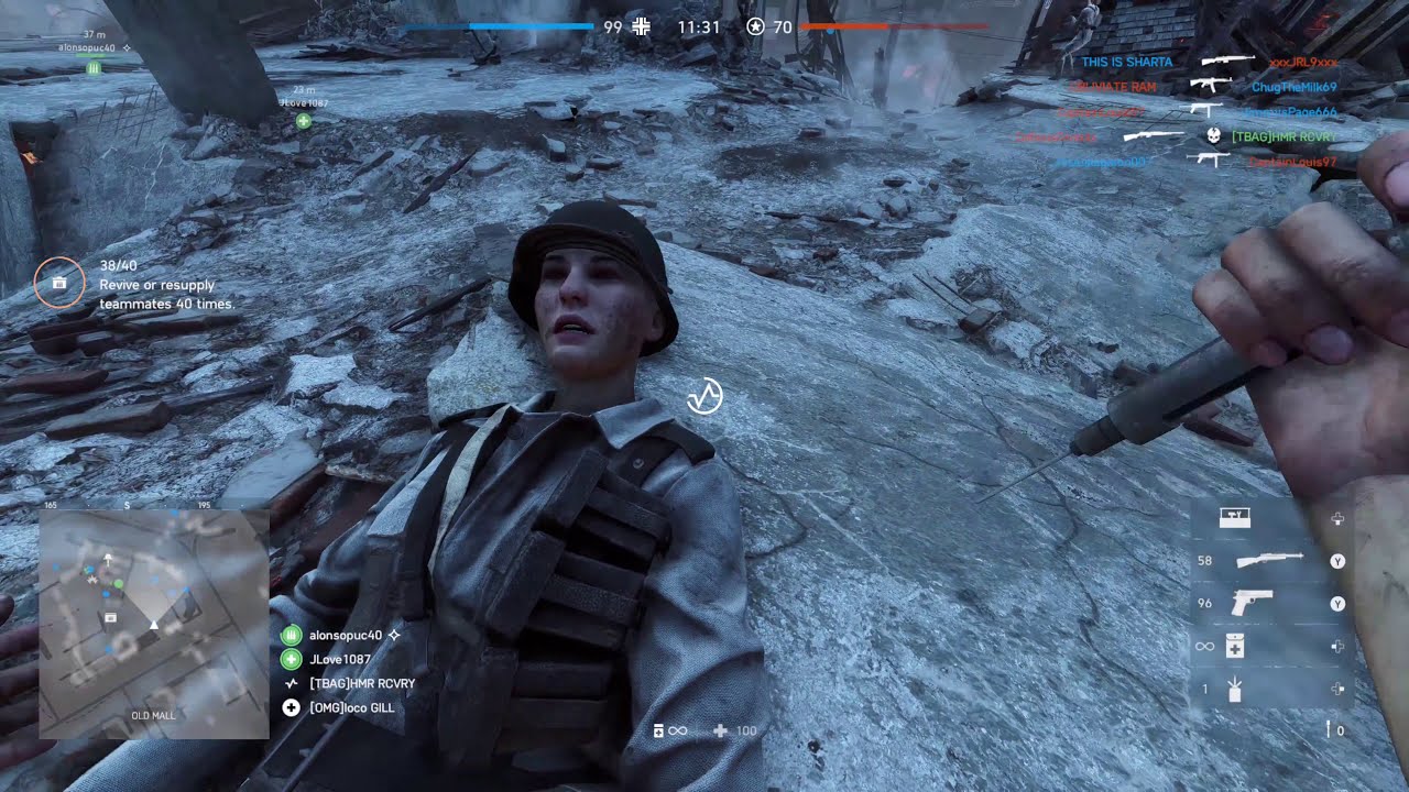 Battlefield 5: Team DeathMatch on Devastation(No Commentary Gameplay)