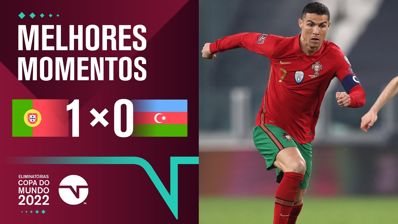 VITÓRIA COM AJUDA! PORTUGAL 1 X 0 AZERBAIJÃO – MELHORES MOMENTOS