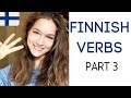 Learn Finnish Verbs | Part 3 ⚫ 'Type 1 Me + Te + He verbs' | KatChats