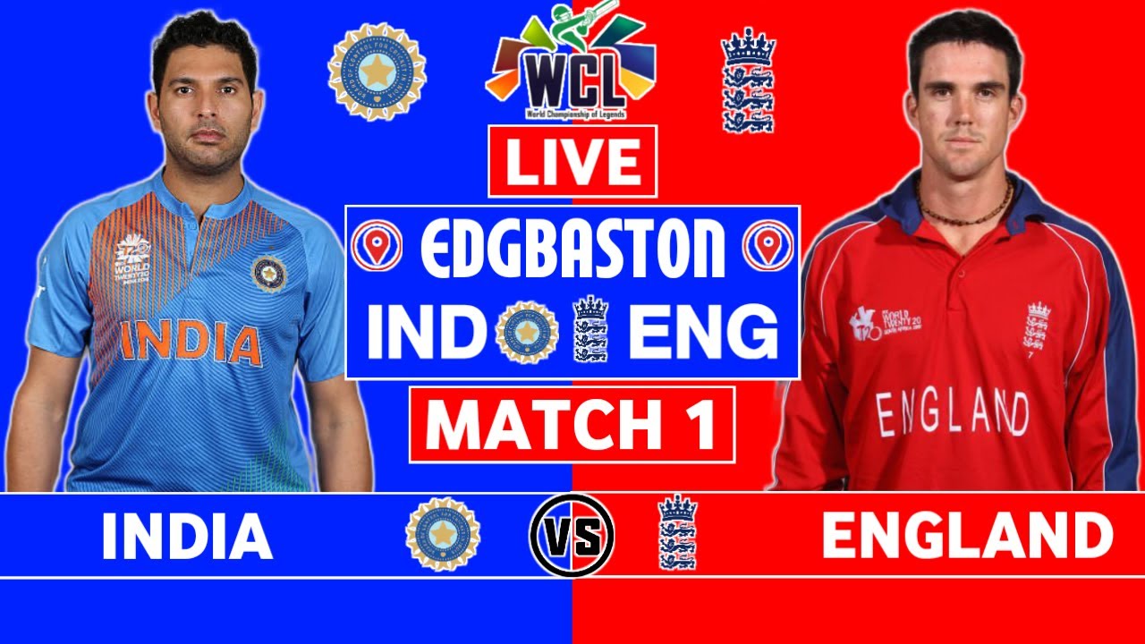 World Championship Legends Live India vs England Live Scores IND vs