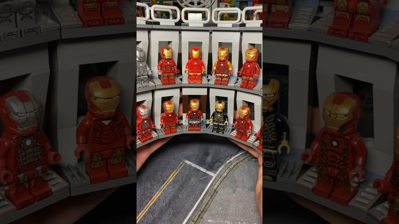 МОИ ЛЕГО КОСТЮМЫ ЖЕЛЕЗНОГО ЧЕЛОВЕКА