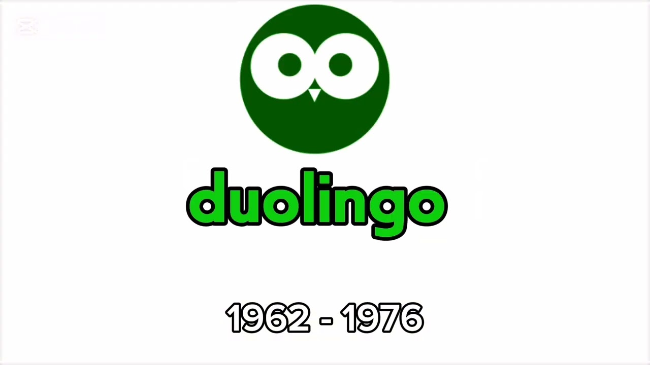 Duolingo updated historical logos