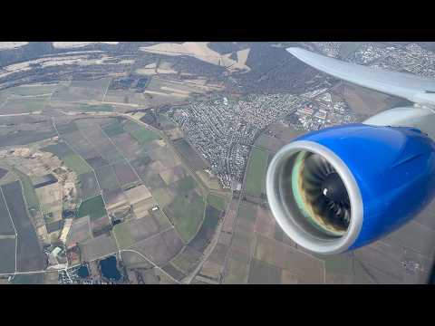 Pure PW4000 Power | United 777-200 Heavy Takeoff Frankfurt → Landing Houston