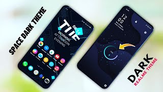 Space Dark Theme For Oppo And Realme || Realme Themes || colorOS 5,6,7 || colorOS 11 Theme screenshot 4