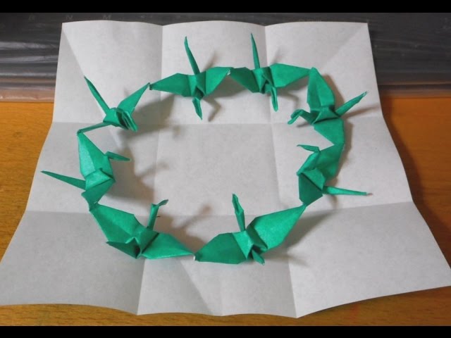小泉花陽の特技「8連の輪鶴」の作り方 【連鶴：八橋】 - YouTube