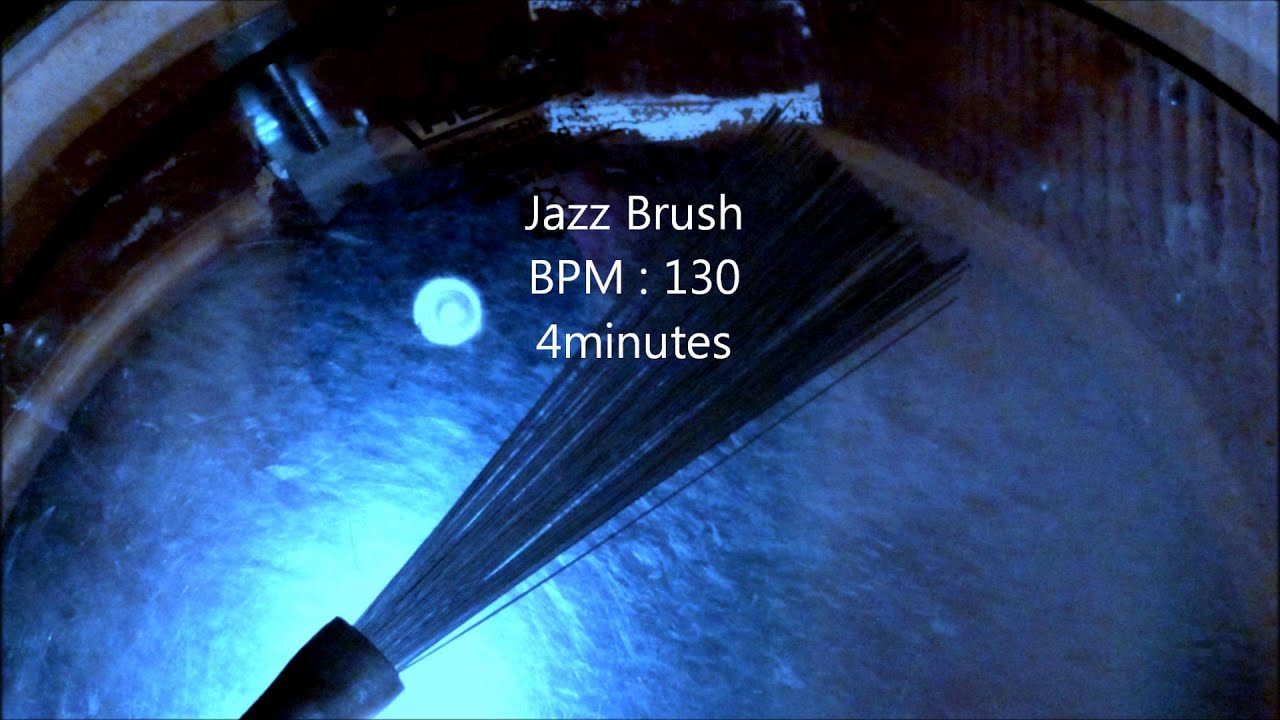 Jazz Brush, BPM130, 4minutes,Rhythm Free Samples YouTube