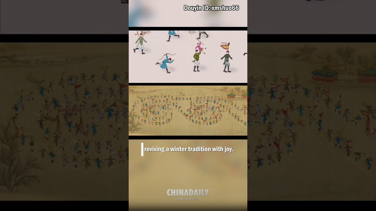 Living painting of Ice Play