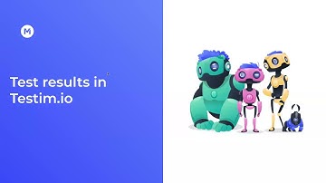 Test Results in Testim