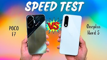 Poco F7 vs OnePlus Nord 5 - THE ULTIMATE BUDGET SPEED TEST