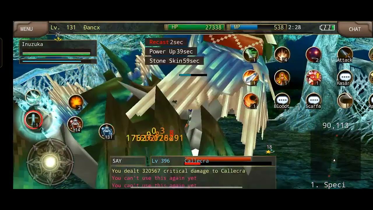 Iruna Online Callecra (Gladiator) YouTube