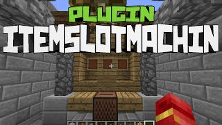 Minecraft Plugin Tutorial ItemSlotMachine - GANA DINERO FÁCIL