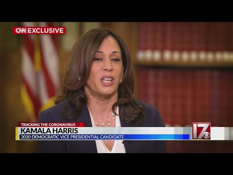 Kamala Harris says she doesn't trust Trump regarding COVID-19 vaccine