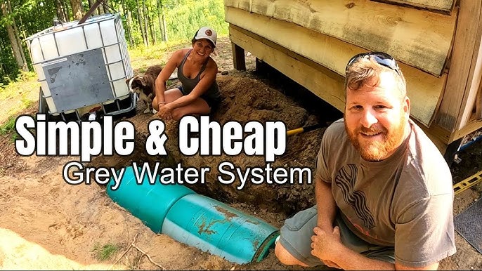 Complete Grey Water System Build, DIY Recycling Septic Saver