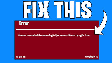 How To Easily Fix Fortnite Error Code esp-dist-001 | 2025
