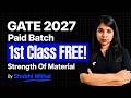 GATE 2027 🔥 1st Class FREE On Youtube | Strength Of Materials Full Start 🚀 By Shubhi Mittal