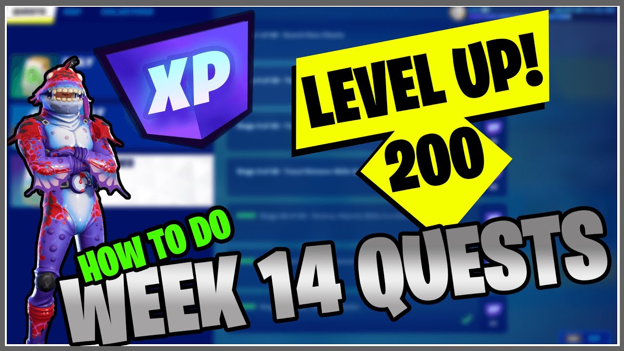 HOW TO DO WEEK 14 SEASON QUESTS IN SEASON 3 Fortnite Battle Royale HOW TO DO WEEK 14 SEASON QUESTS IN SEASON 3 Fortnite Battle Royale