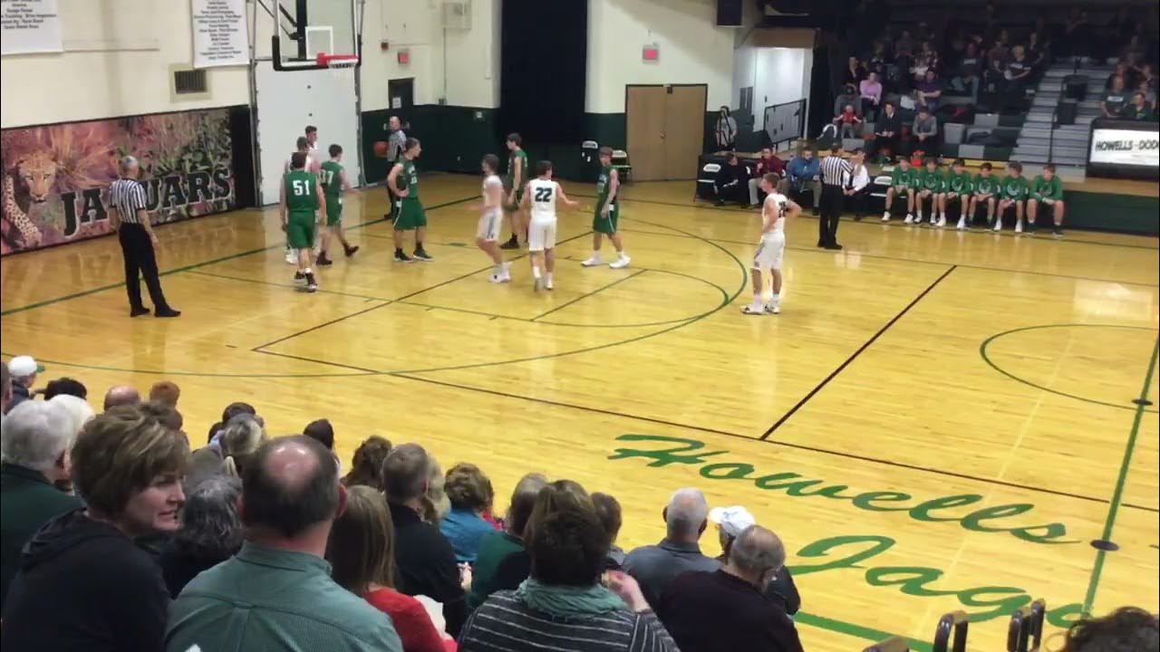 HowellsDodge Boys Varsity Basketball vs. WisnerPilger 201819 YouTube