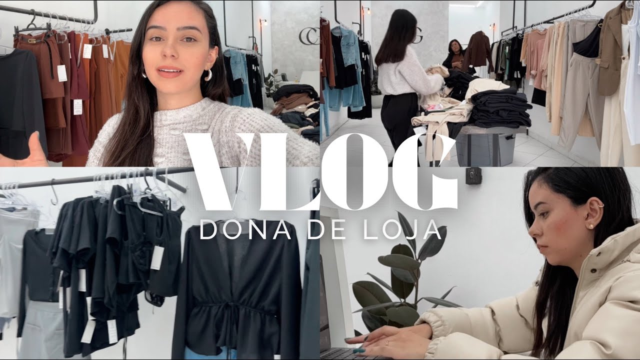 4 DIAS COMIGO na MINHA LOJA de ROUPAS!
