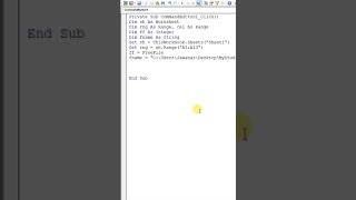 #VBA Code |  #For each Loop  | #Opening Notepad