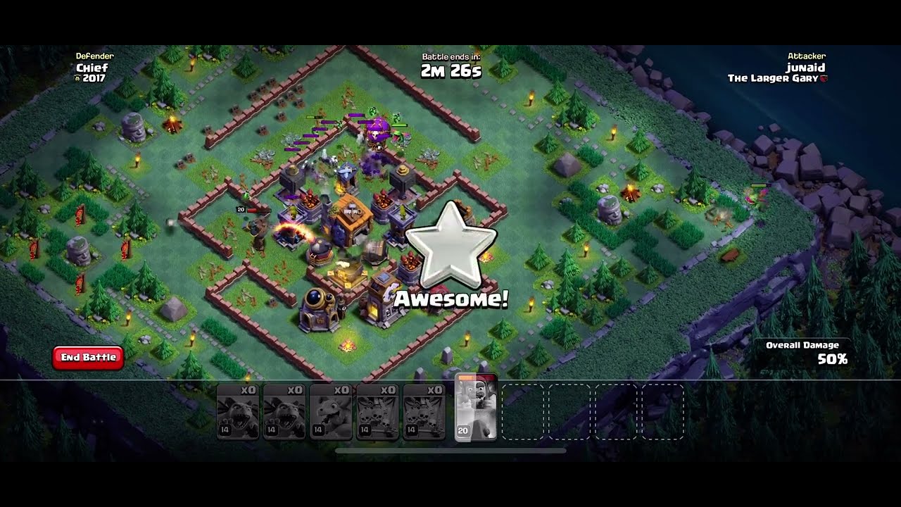 10 year of Clash of Clans :2017 Challenge