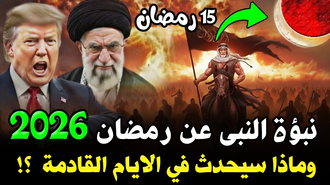 هذا ما سيحدث في رمضان 2026 كما أخبرنا النبي قبل 1400 عام ! وعلاقة ما يحدث باخر الزمان وخروج المهدي !